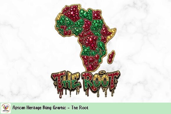 African Heritage Bling Graphic - The Root: Strategic Application in Cultural Branding