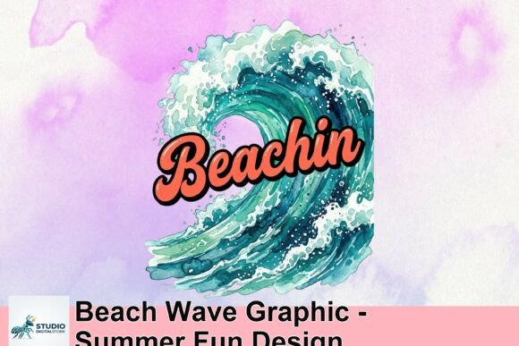 Beach Wave Graphic: Elevating Summer Fun Design Projects
