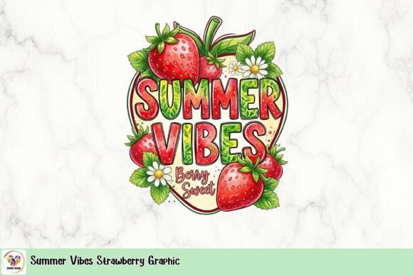 Designing for the Season: Understanding the Appeal and Application of Summer Vibes Strawberry Graphics