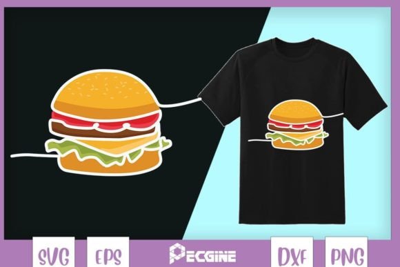Evaluating Burger Graphic Hamburger Art Fast Food Digital Assets