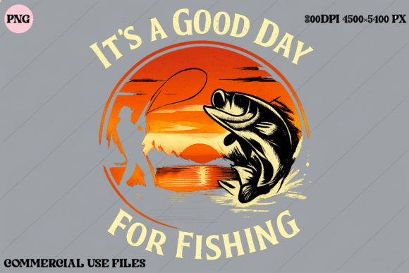 Fishing Sunset Bass Catch Graphic Design Guide