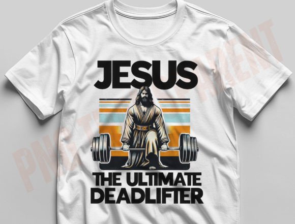Graphic Digital Download, Funny Jesus: A Practical Guide to Retro Fitness Art