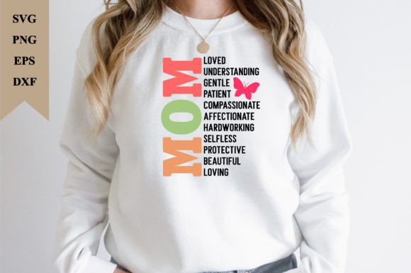 Mothers Day SVG MOM Loving Graphic: A Versatile Asset for Creators and Crafters