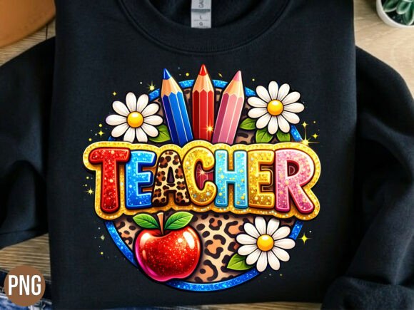 Teacher Apple Pencil School Graphic PNG Guide